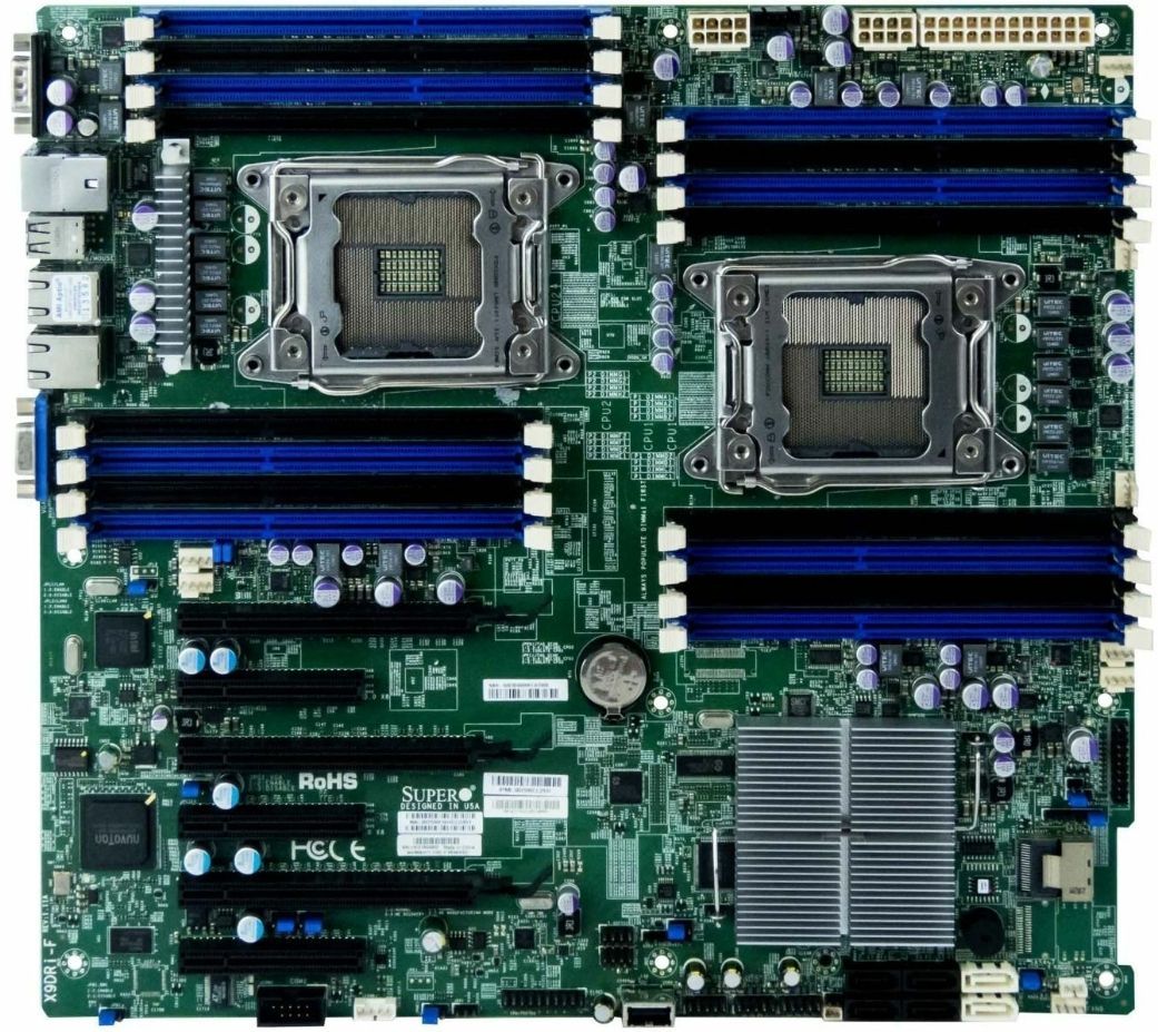 Supermicro X9DRI-F LGA2011 Intel C602 16x DDR3 241-PIN ATX