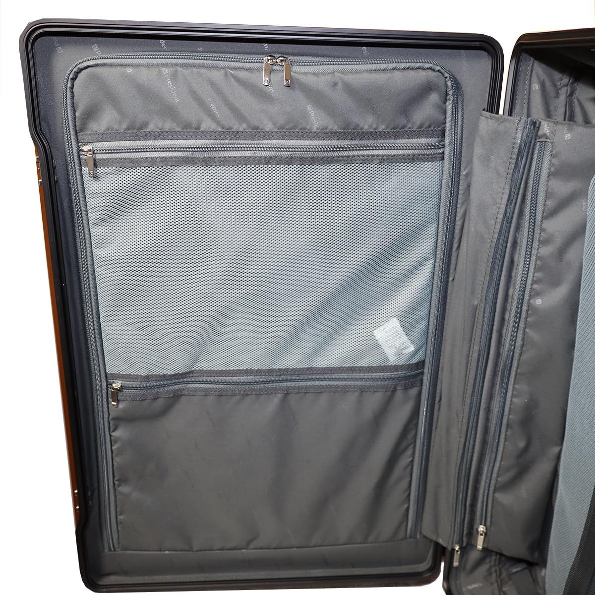 商品 PRESIDENT スーツケース Sサイズ 機内持込サイズ アルミフレーム TSAロック Wウィルキャスター ポリカーボネート製 Black WWW_USTAUSTRALIA_COM_AU