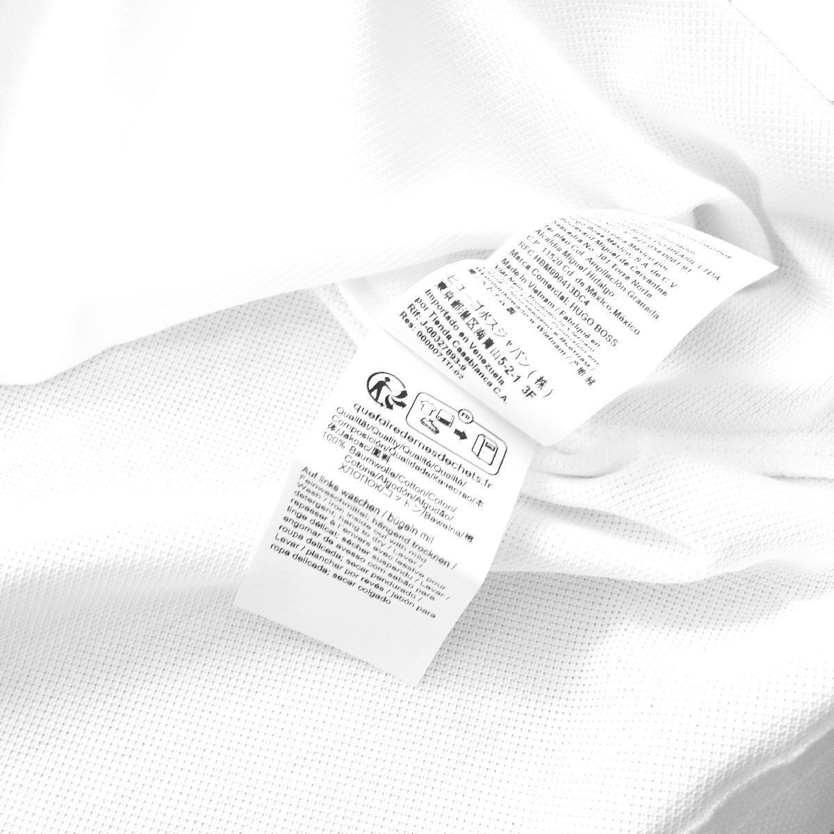 2025◇最新作◇ BOSS ◇ボス◇襟裏 BOSS ロゴ 胸ワンポイント