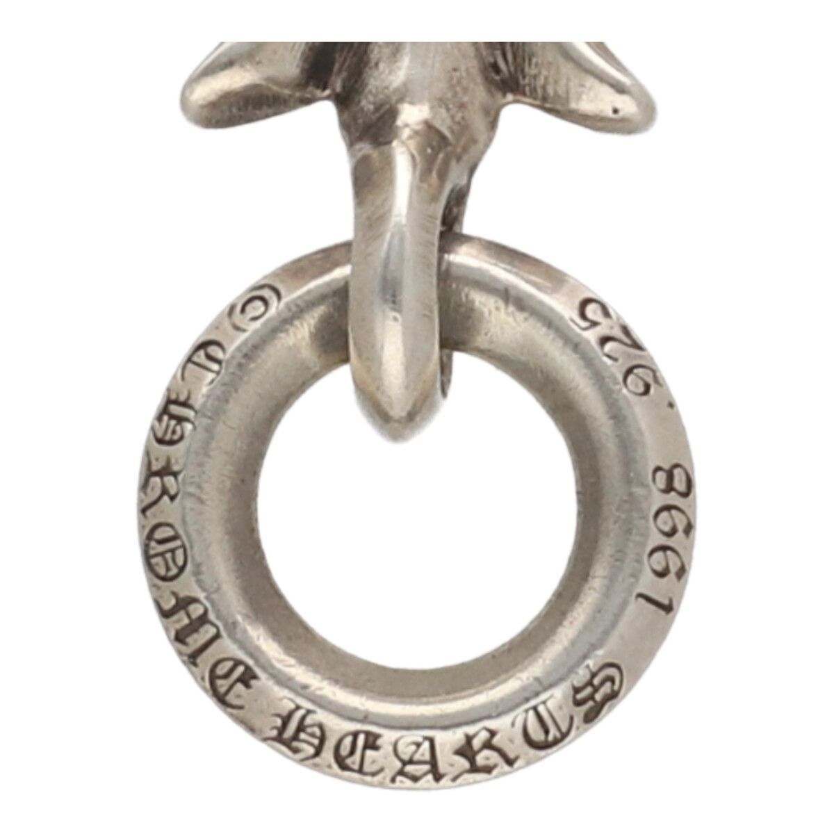 中古】 CHROME HEARTS クロムハーツ タイニーCHクロス SV925 シルバー