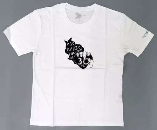 中古】衣類 福山雅治 ハート logo Tシャツ ホワイト Sサイズ