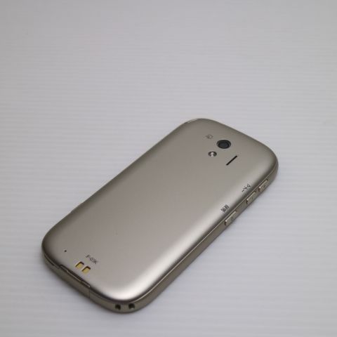 【極美品・送料込・匿名配送】らくらくスマートフォンme◆フルセット◆ゴールド 超美品 F-03K らくらくスマートフォン me ゴールド スマホ 即日