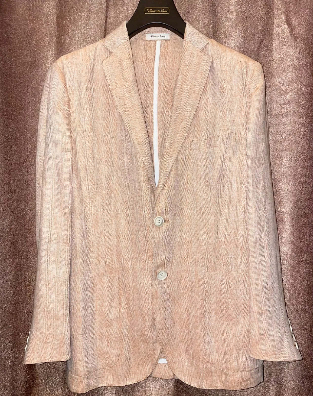 Mr. Rick Tailor ツイード くるみボタン チェスターコート 50 2026年