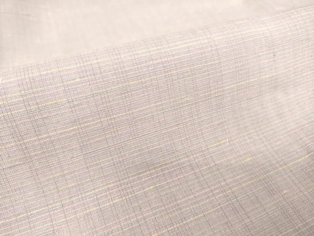 平和屋着物▽上質な紬 単衣 霞文 正絹 逸品 DAAV9859sf 平和屋