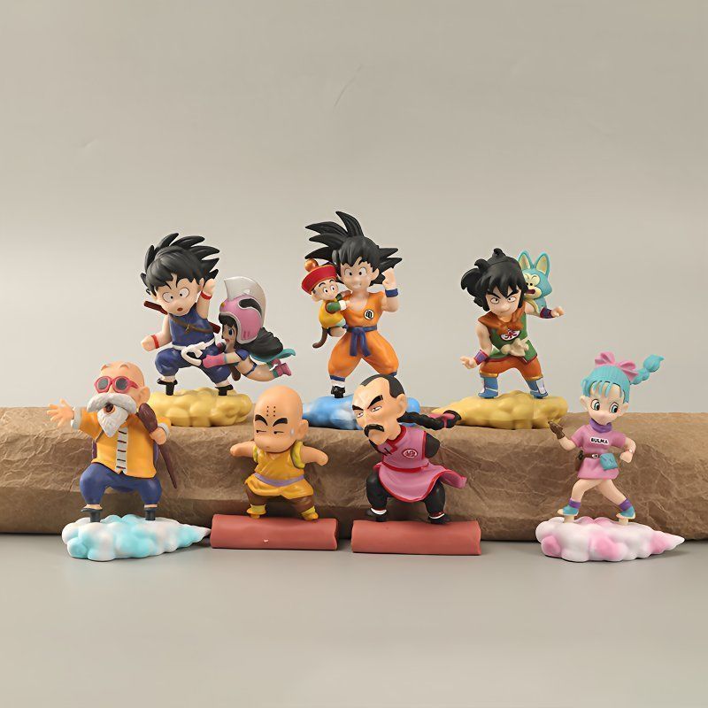 BANDAI - ドラゴンボール　フィギュア　7体セット ドラゴンボール ミニ フィギュア 7体セット