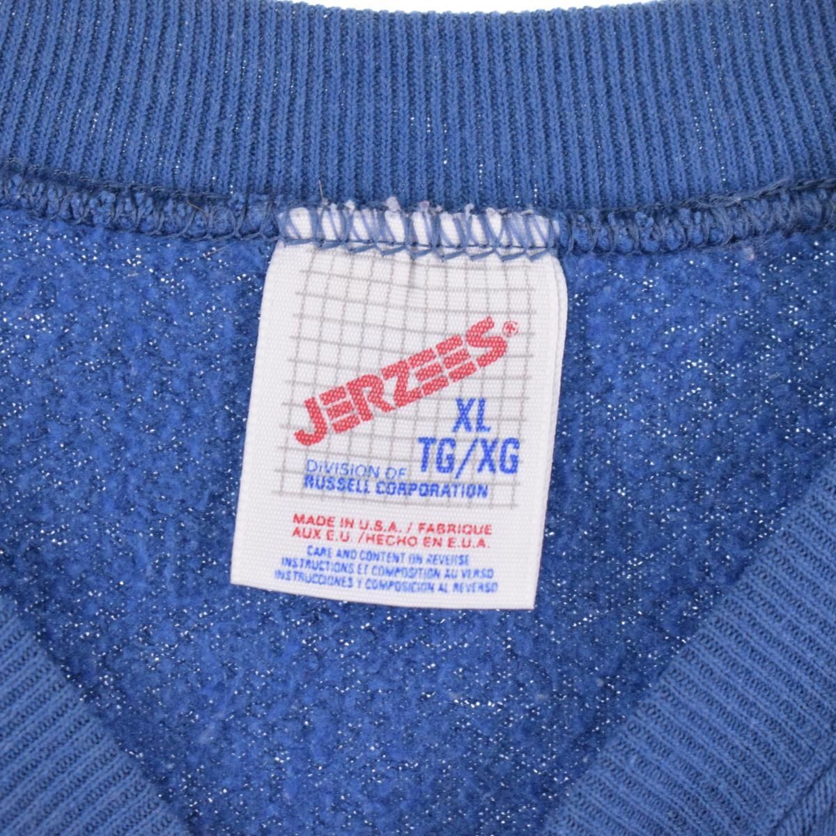 90年代 ジャージーズ Jerzees プリントスウェットシャツ トレーナー