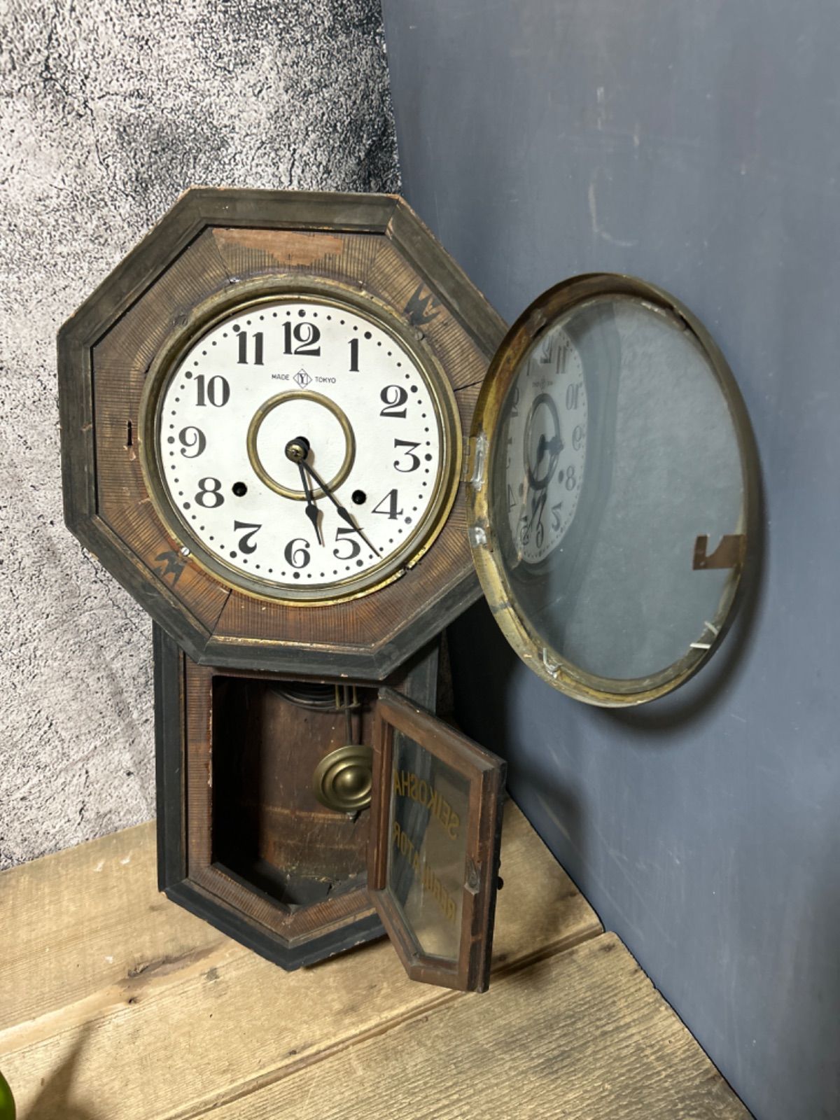 セイコー 精工舎 SEIKO 柱時計 振り子時計 ジャンク