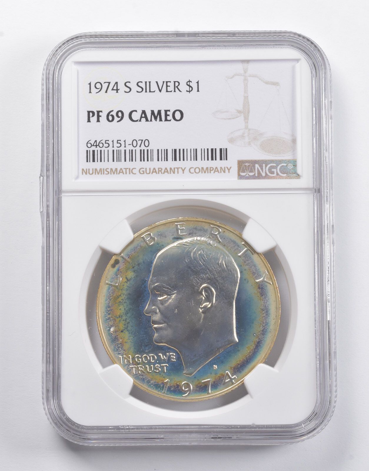 PF69 CAM 1974S アイゼンハワー銀貨 NGC