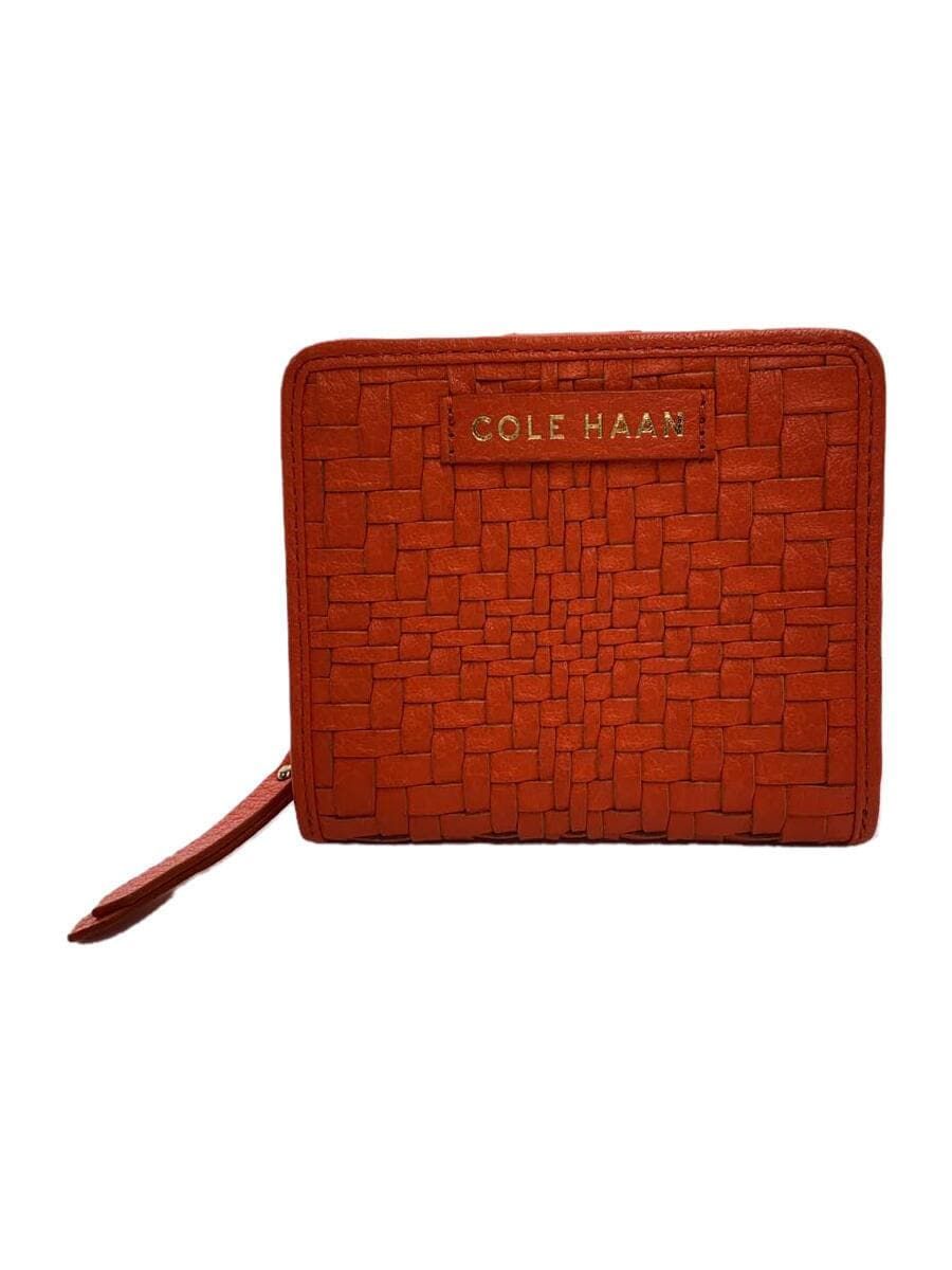新品 コールハーン COLE HAAN 脱ご 二つ折り財布 オレンジ 新品 コールハーン COLE HAAN 脱ご 二つ折り財布 オレンジ