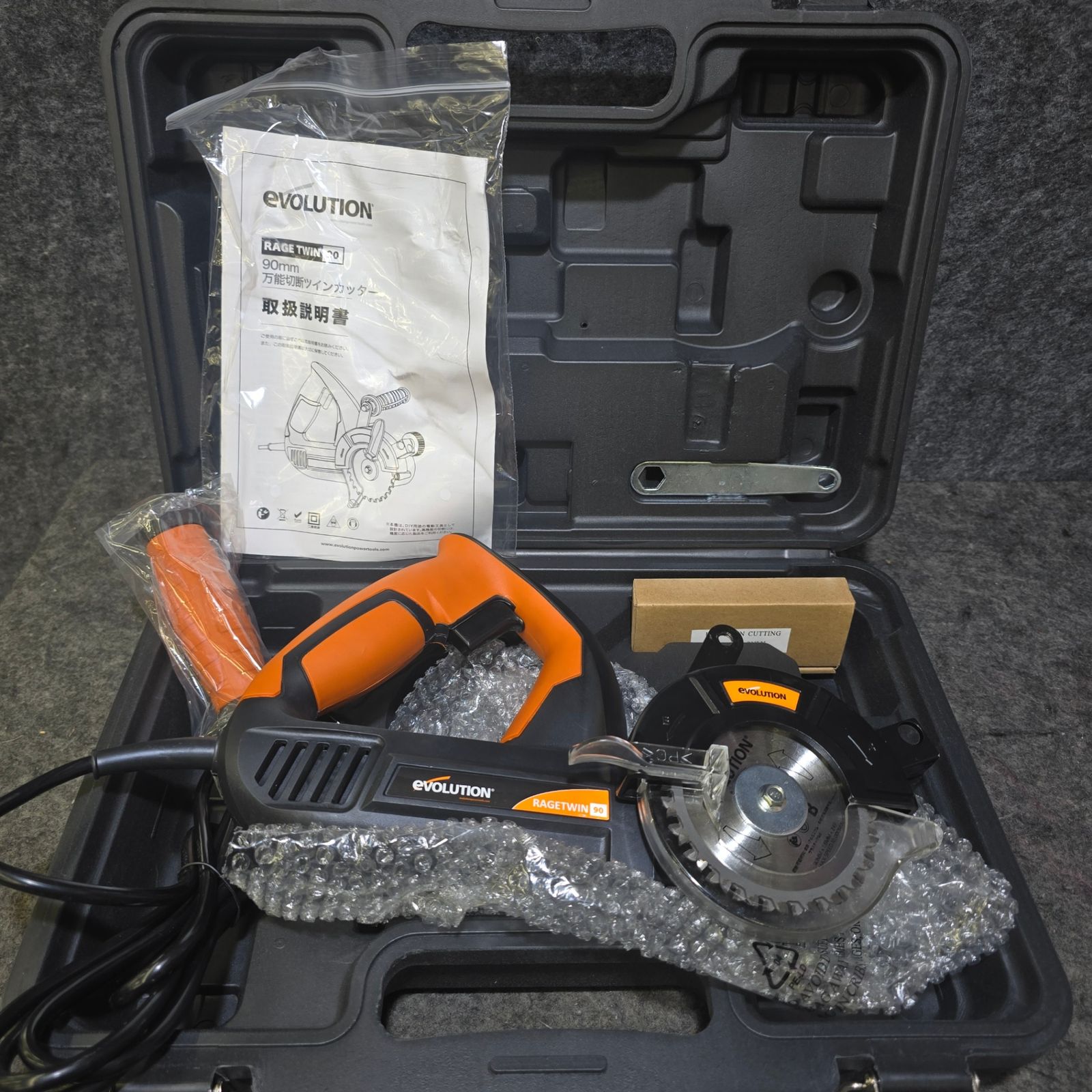 特別 エボリューション RAGE レイジ 万能切断 ツインカッター 90mm R90TWIN 桶川店