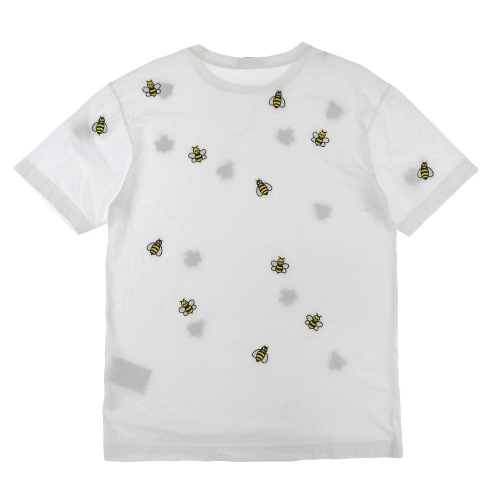 超美品 ディオール Dior 19SS DIOR × KAWS ディオール カウズ KIM JONES キムジョーンズ BEE 蜂 刺繍 総柄 Tシャツ  メンズ XS 44-46前後 - メルカリ