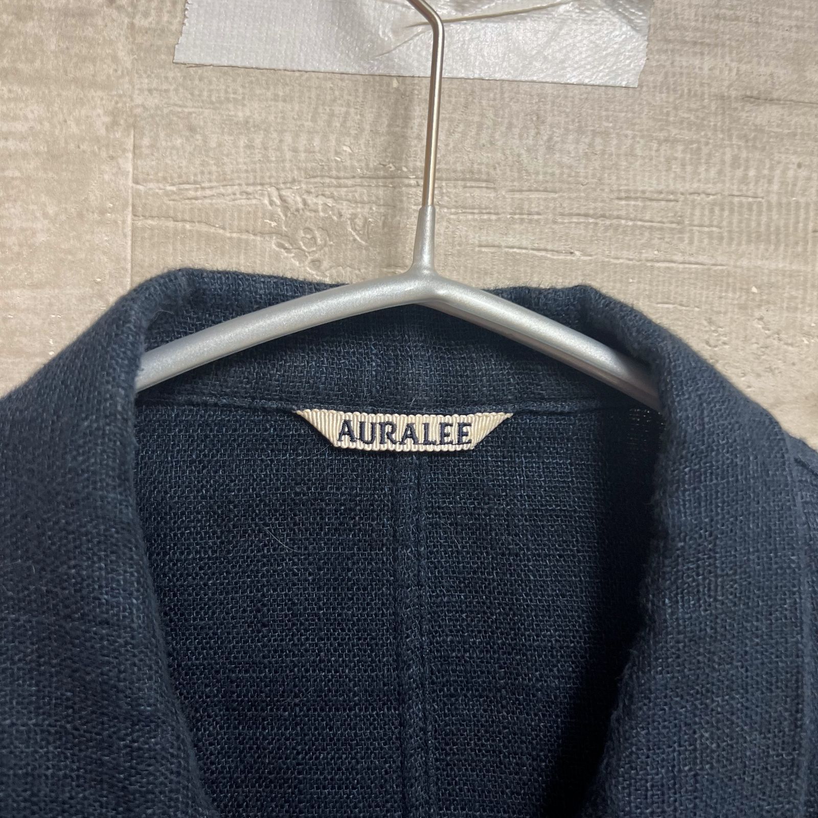 AURALEE オーラリー A20SB01WL LINEN DOUBLE FACE BLOUSON リネンダブルフェイスブルゾン size5 -  メルカリ