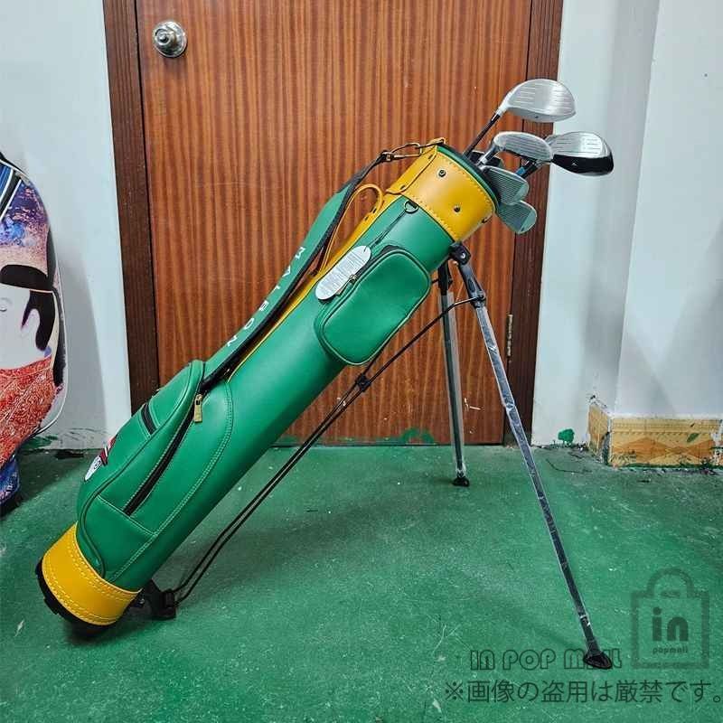 malbon golf マルボンゴルフ キャディバッグ スタンドバッグ グリーン