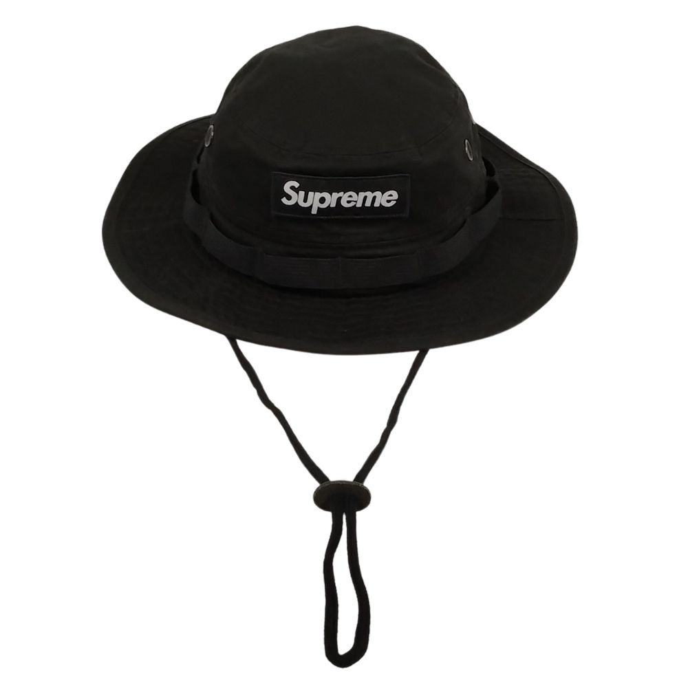 SUPREME シュプリーム Military Boonie ミリタリー ブーニー ボックスロゴ ハット ブラック サイズ M/L 正規品 /  B5975 - メルカリ