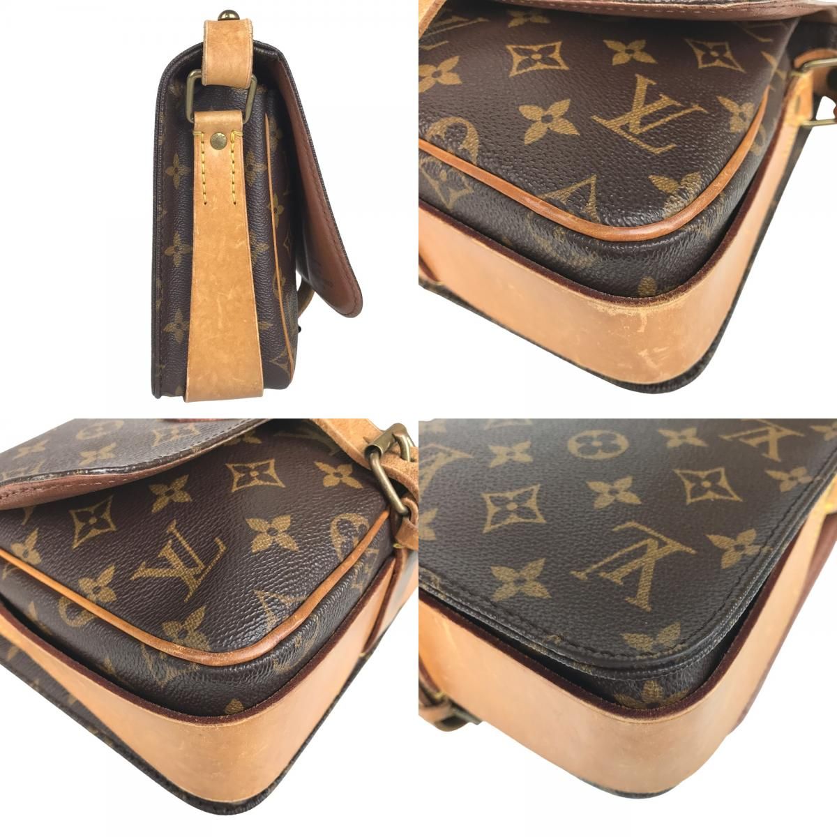 LOUIS VUITTON ルイヴィトン ショルダーバッグ カルトシエールGM M51252 モノグラムキャンバス ブラウン レディース【鑑定書付き】  - メルカリ