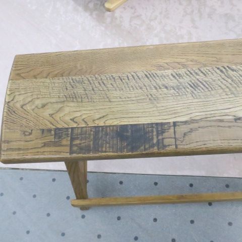 書斎家具屋 パイン無垢材ベンチ ベンチスツール 下村家具 - メルカリ