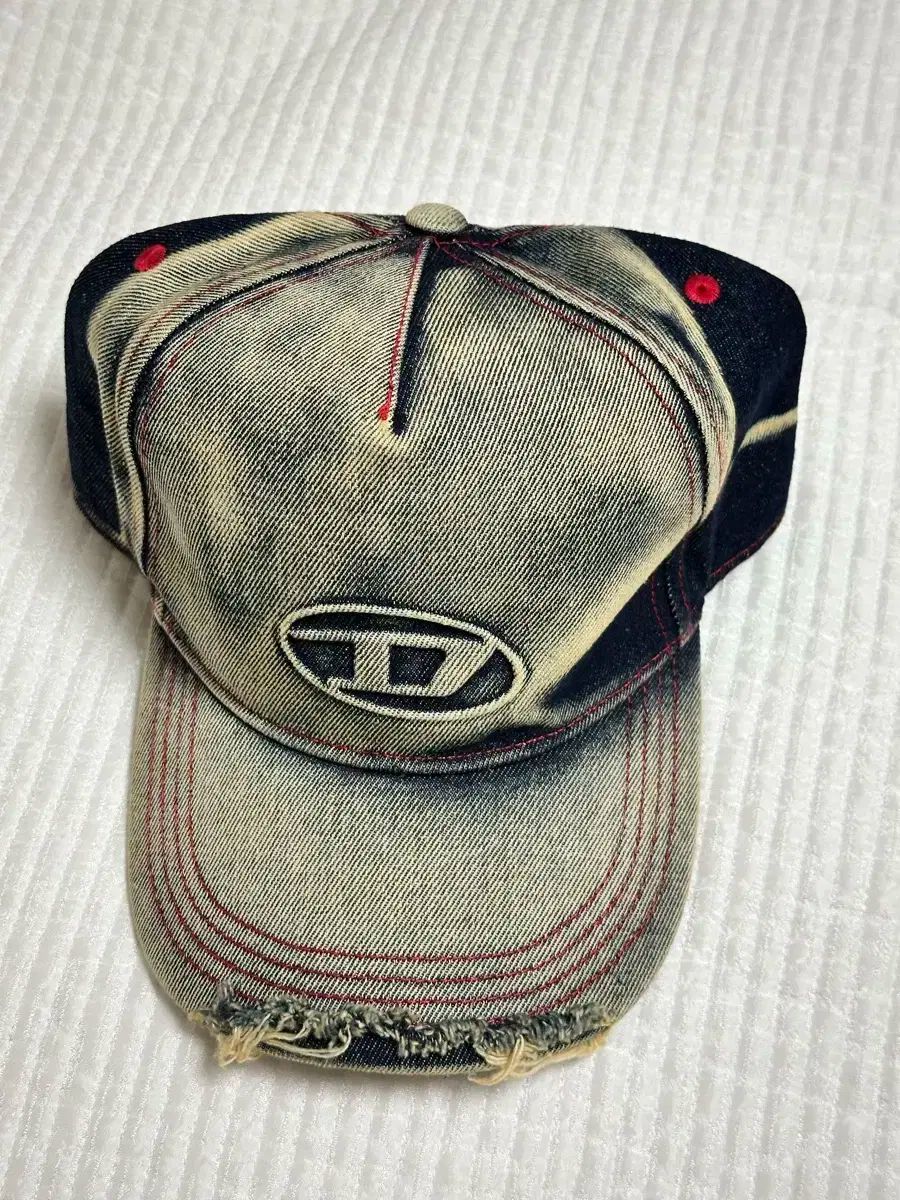 DIESEL ディーゼル C ー SEYMON セイモン デニム ボールキャップ ブルー ホワイト 1 Size