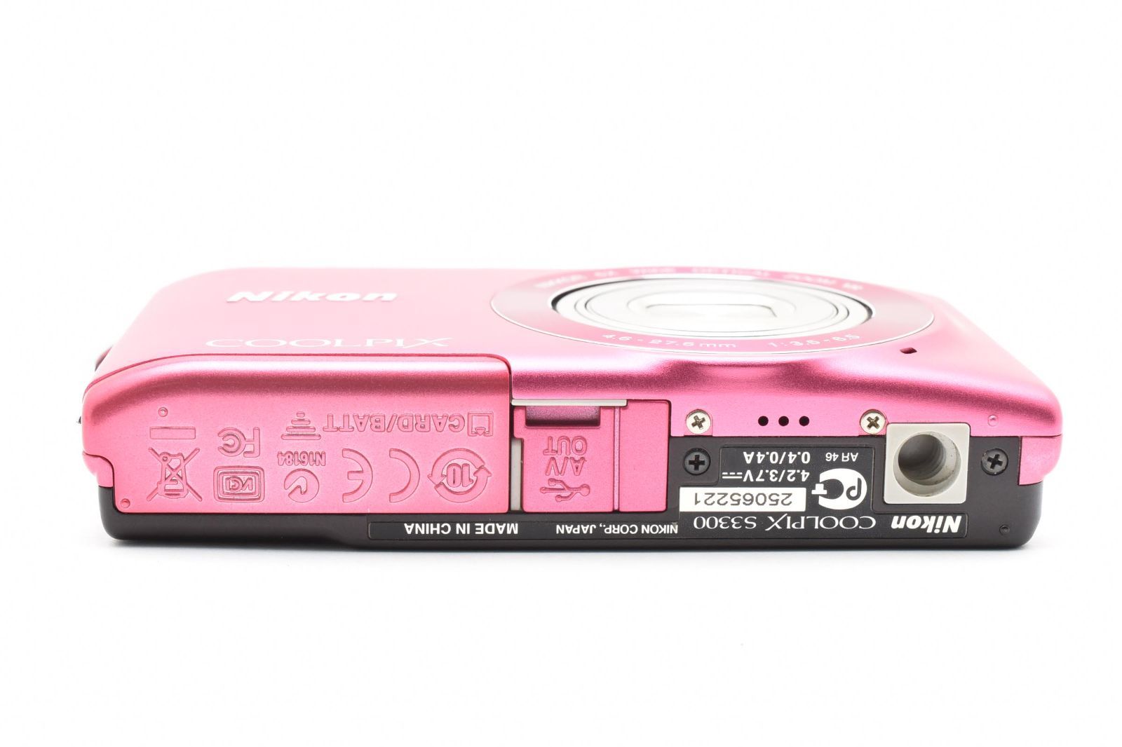 ニコン Nikon COOLPIX S3300 ストロベリーピンク クールピクス