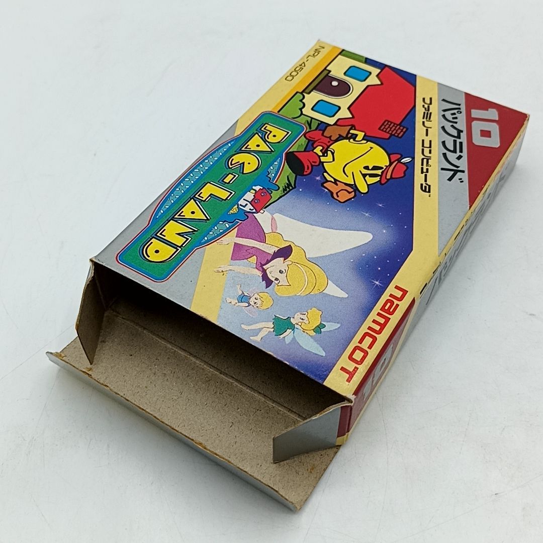 FCソフト 「パックランド」 外箱・説明書付属 動作品 Pac-Land ナムコ