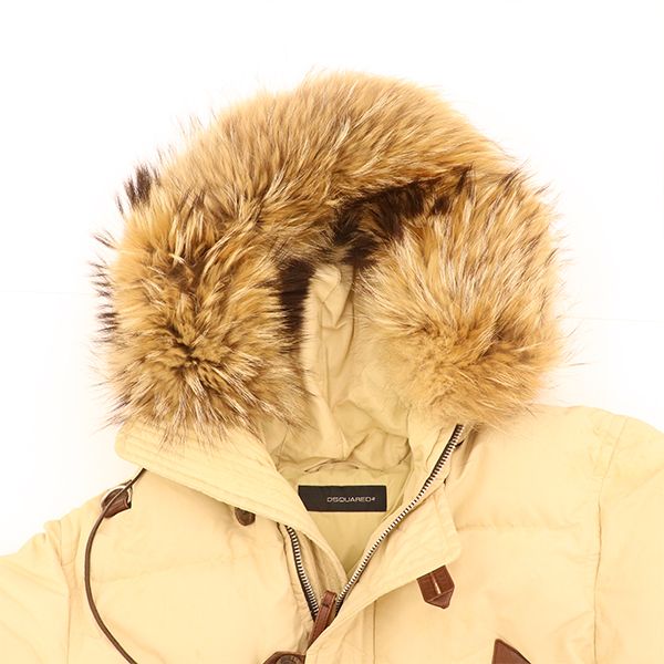 DSQUARED 2 ファー ダウン サイズ46 DSQUARED 2 ファー ダウン サイズ46
