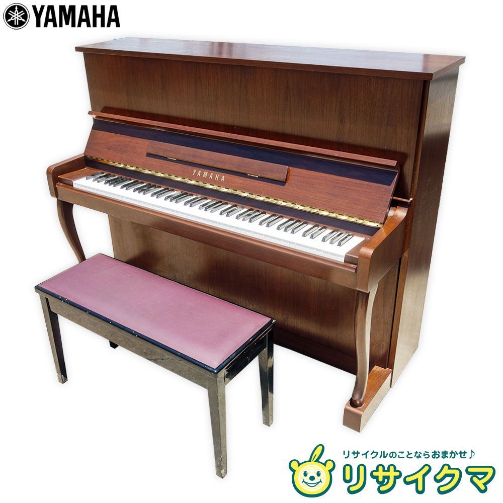 中古】K▽ヤマハ ピアノ アップライト 88鍵盤 椅子 MC10WnC