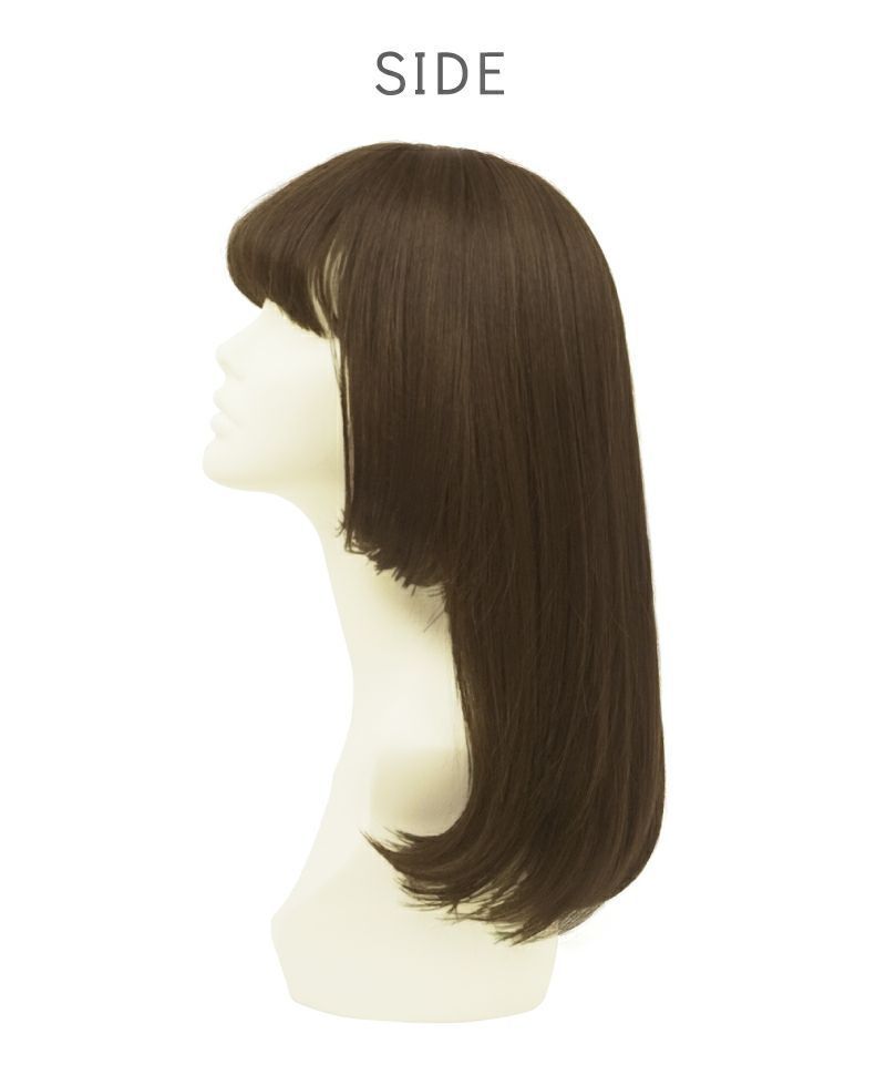 ウィッグ フルウィッグ クラシックガールミディ グラデカラー オール