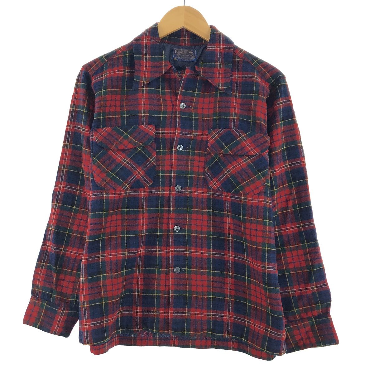 70年代 ペンドルトン PENDLETON チェック柄 ボードシャツ ウール