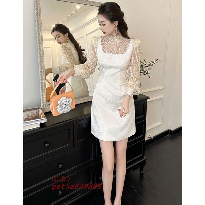 ショートスレンダードレスワンピース