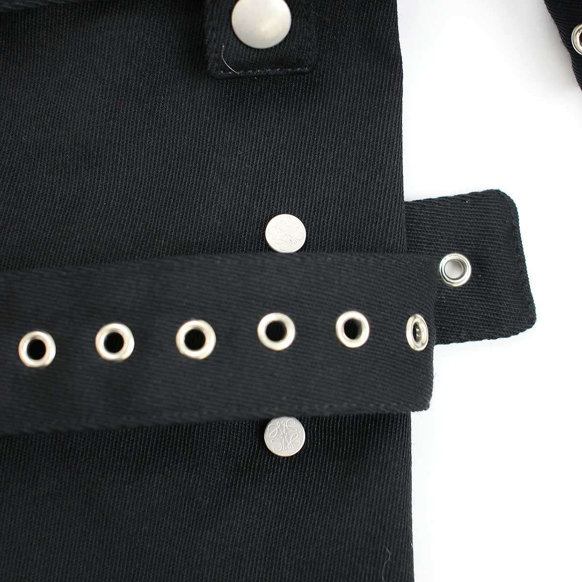 LOEWE ロエベ 21AW Gabardine Bondage Belted Trousers ウール 