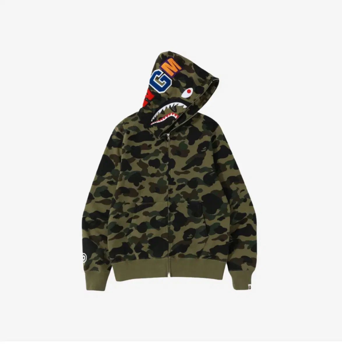 Aape カモフラージュフード パーカー M