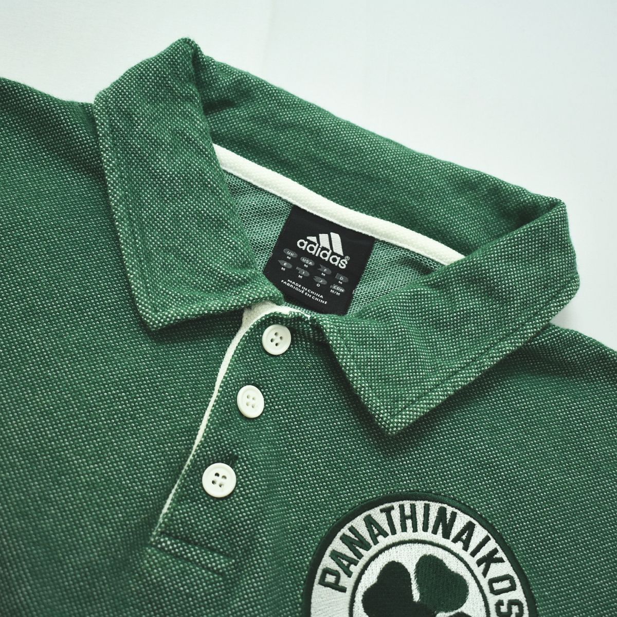 美品】 アディダス adidas パナシナイコス Panathinaikos FC 半袖 