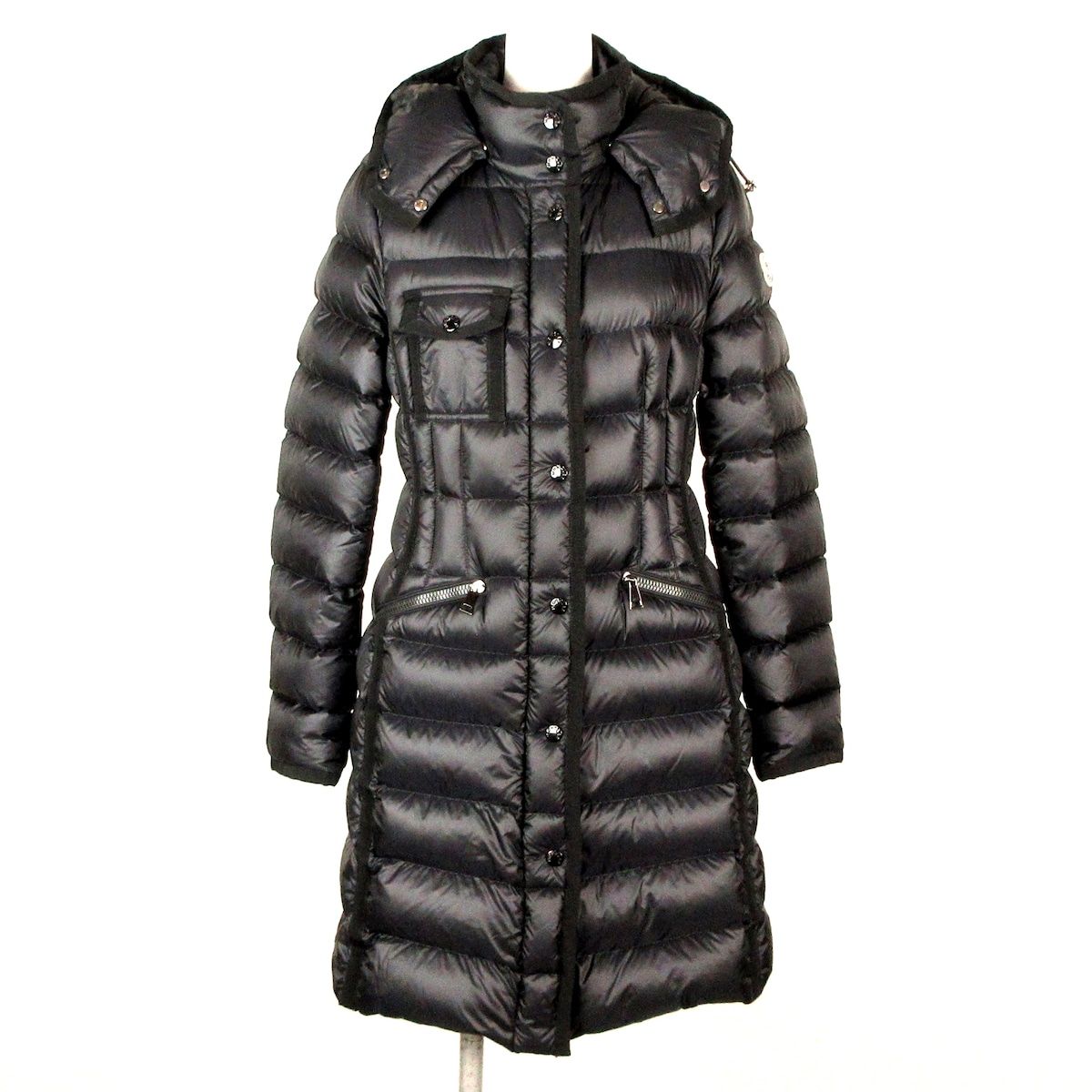 値下げモンクレールmoncler ブラック黒 ダウンコートサイズ0 【公式通販】