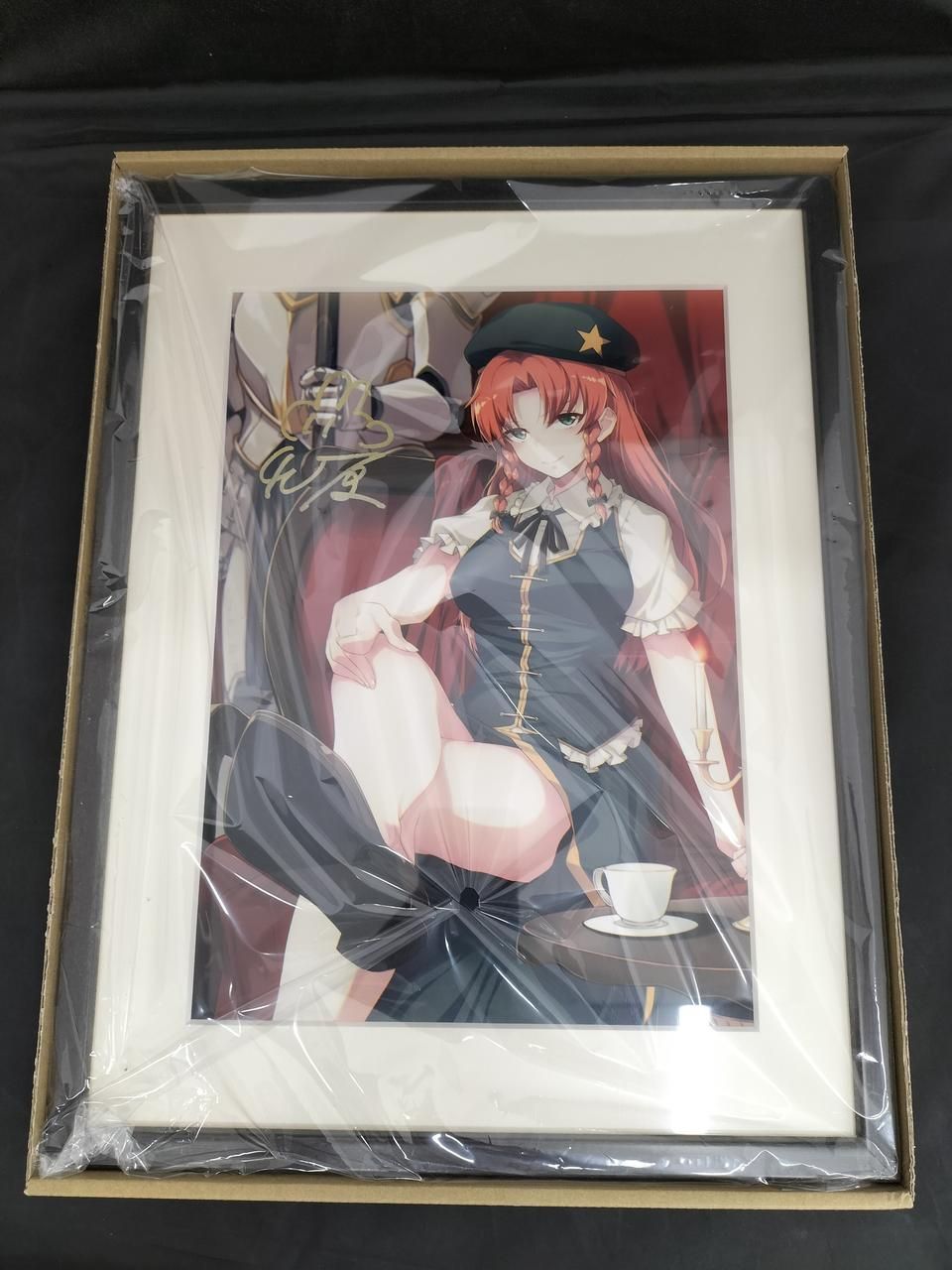 ★【未使用】東方Project ミストグラフ 紅美鈴 東方project 40原直筆サイン入りミストグラフ 紅美鈴