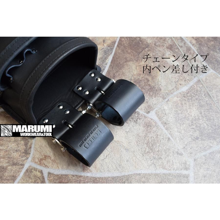 KNICKSニックス KB-301SPDX チェーンタイプ総グローブ革3段腰袋 【公式