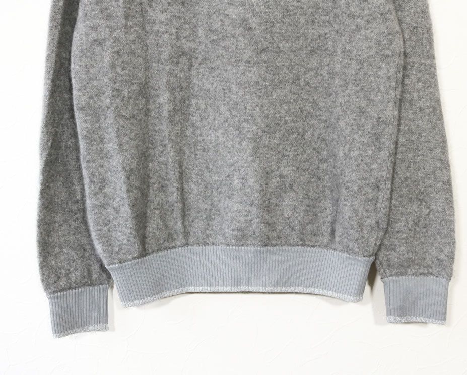 美品○CASHYAGE スヌーピー カシミヤ ニット 36 チャコールグレー