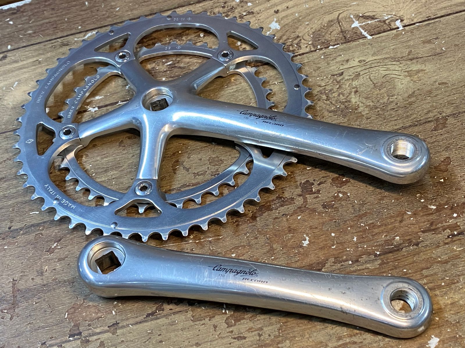 GY315 カンパニョーロ CAMPAGNOLO レコード RECORD クランクセット 