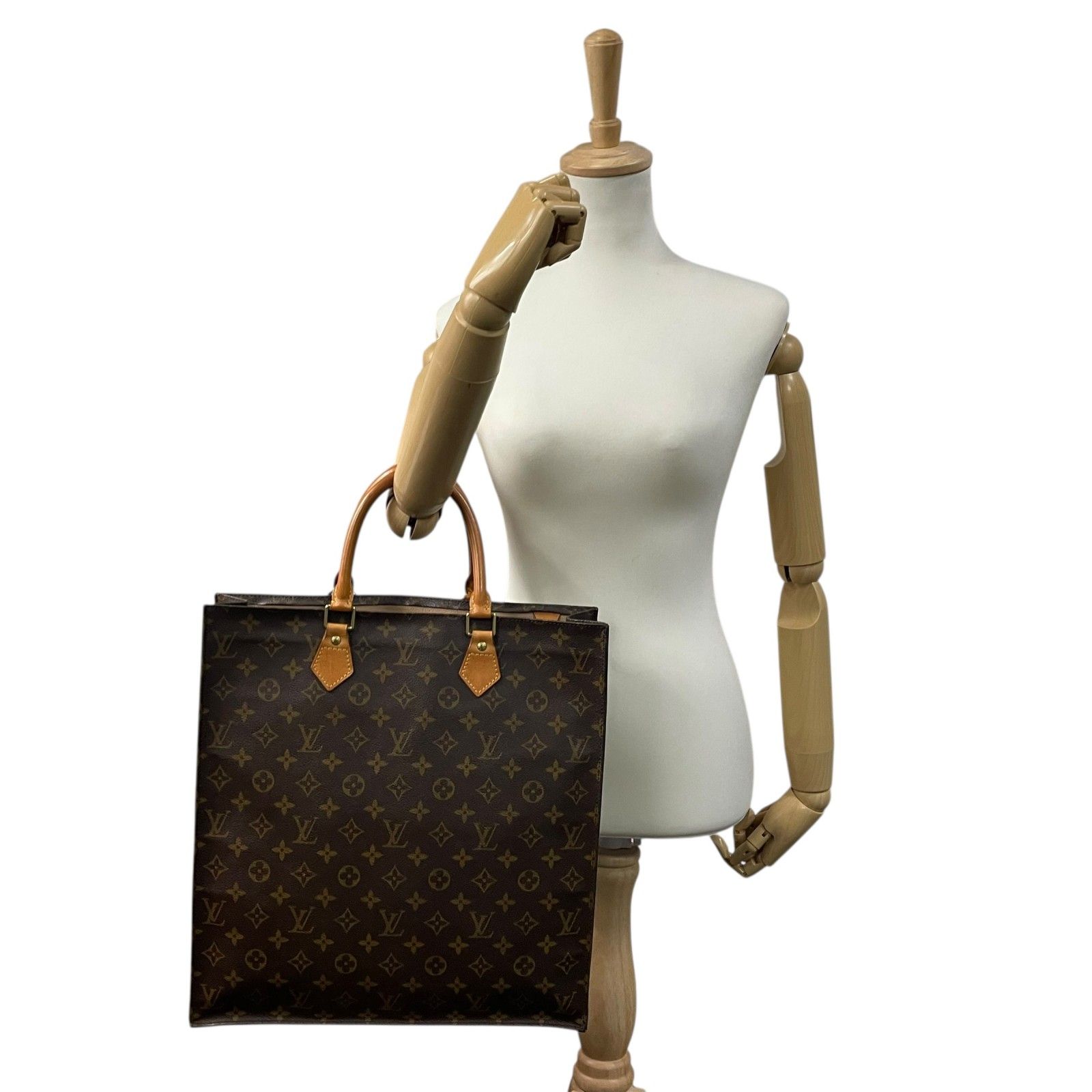 ルイヴィトン モノグラム サックプラ M51140 トートバッグ 大容量