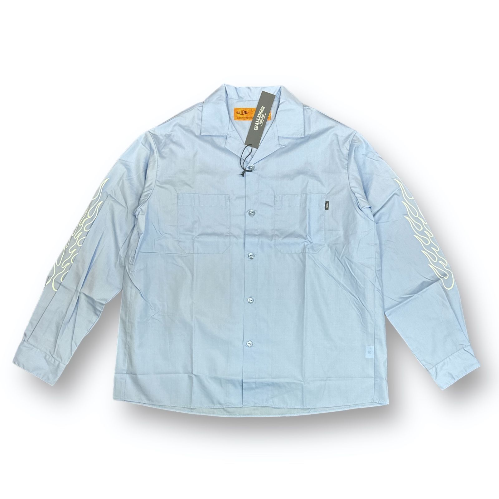 定価19800円 新品 CHALLENGER 23AW L/S FIRE WORK SHIRT ファイヤー 