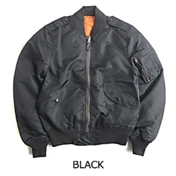 L-2B フライトジャケット 7448E モデル JJ170YN ブラック L 