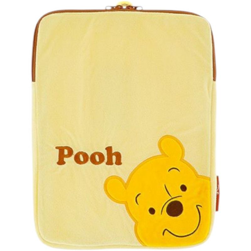 ☆ Winnie the Pooh ☆ Tablet Case, Cute Tablet Case for Elementary School Students, Tablet Cover, Tablet Bag, Pen Holder, Tablet PC Case, Tablet Bag, Tablet PC Bag, Elementary School Back-to-School Preparation, 10.2-inch Storage Bag