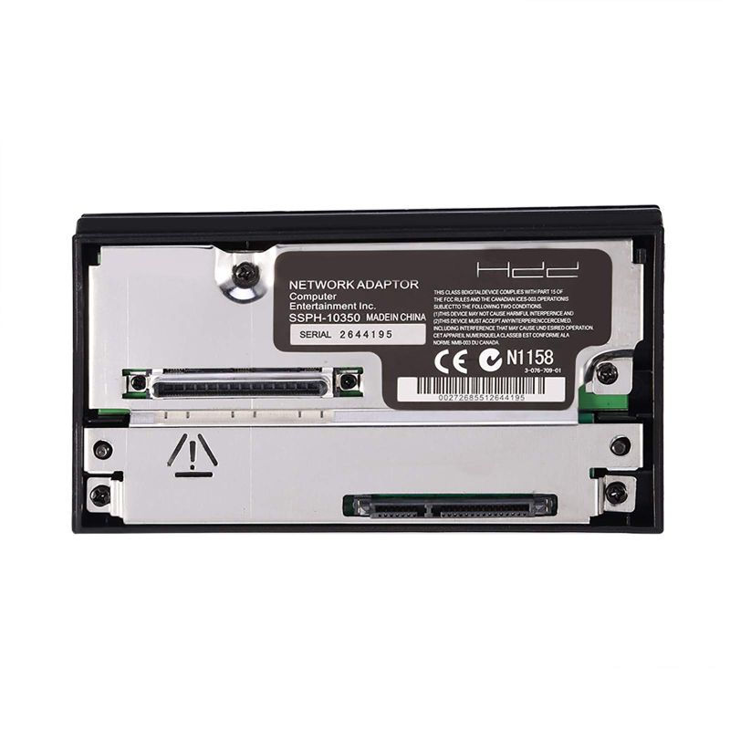 HDD adapter, network adapter (not available)