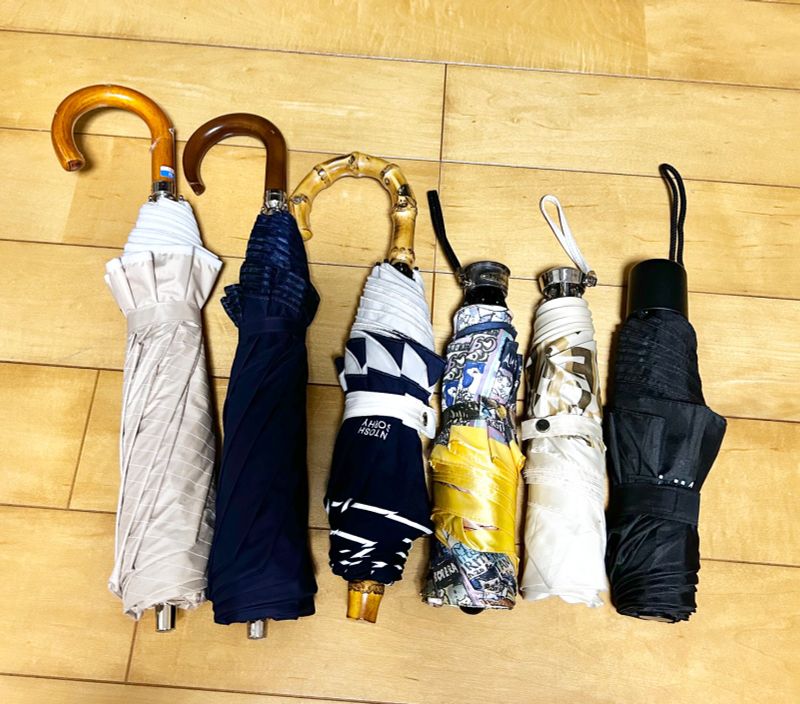 Rain umbrella, all-weather umbrella, folding umbrella ◆No umbrella bag included◆ *c0699