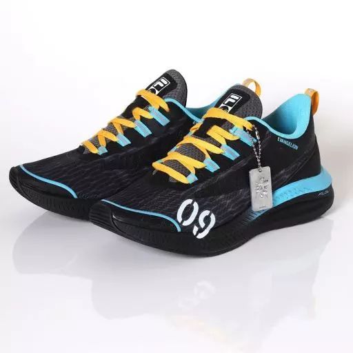 [Used] Clothing Mark.09 Sneakers Black 28.0cm "RADIO EVA 745 FILA WAVELET ALPHA EVANGELION LIMITED"