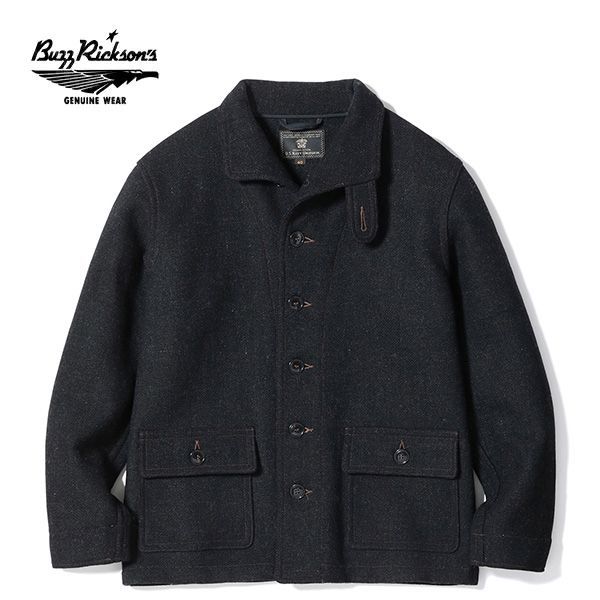 버즈 릭슨즈 [BUZZ RICKSON'S] BR15764 SUBMARINE CLOTHING WINTER WOOLIN “USNA VY UNIFORM” 서브 마리너 코트 피코트 겉옷 울 남성 일본제