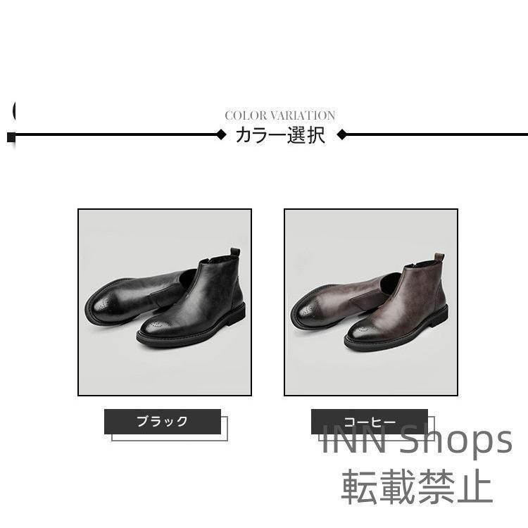[Brand New, Unused] Men's Short Boots, Work Boots, Side Zip Boots, Engineer Boots, Motorcycle Boots, Military Boots, Mountain Boots
