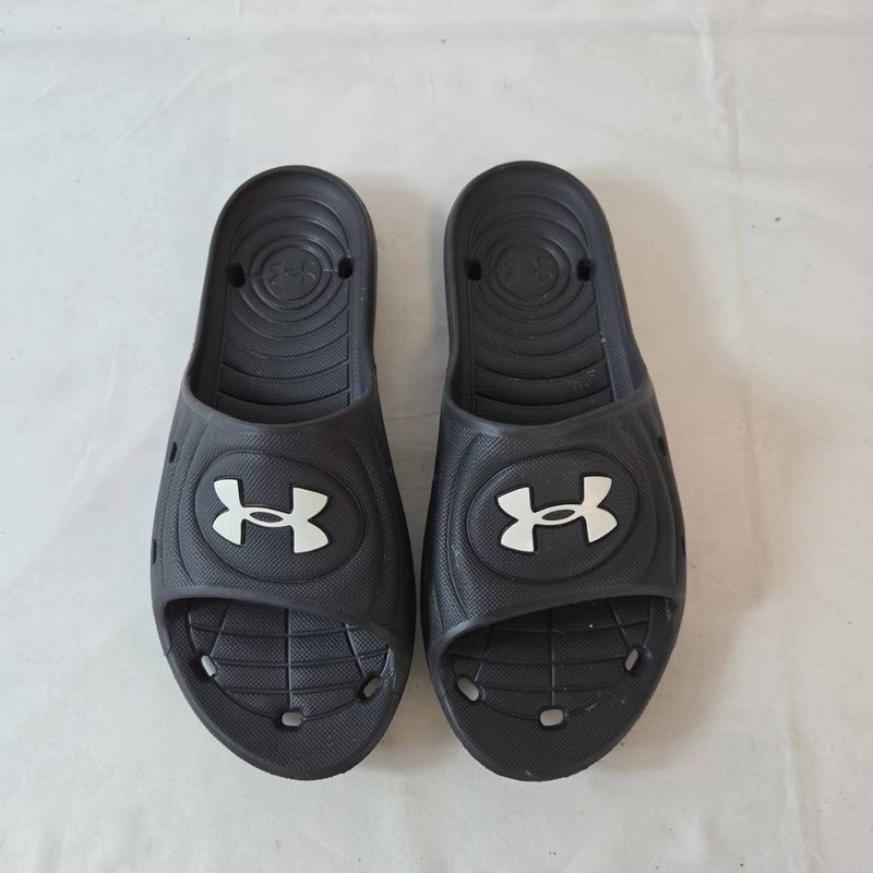 UNDER ARMOUR 언더 아머 샤워 샌들 26cm 블랙 로커 슬라이드 스포츠 샌들 남성 의류