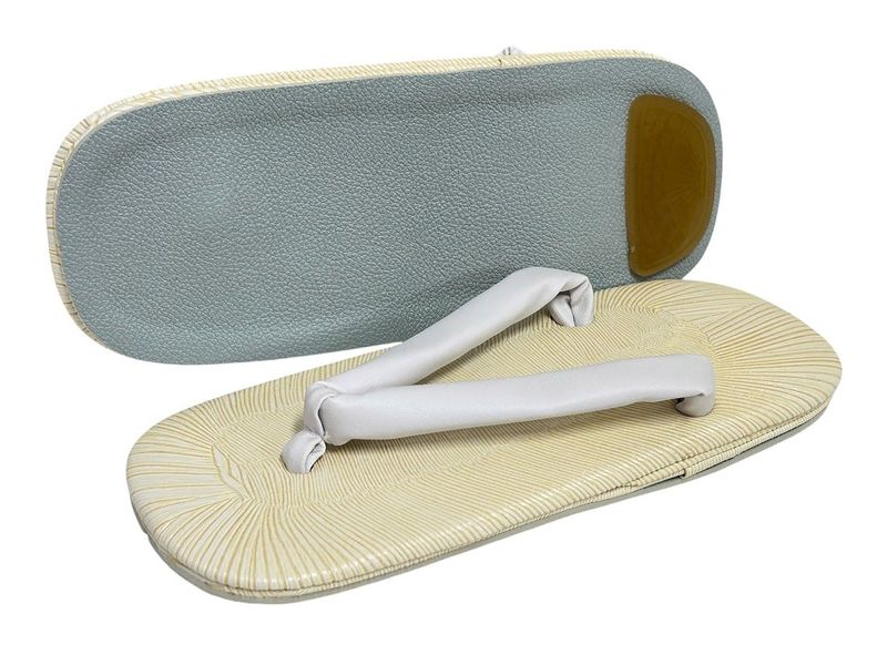 Children's Zori Sandals for Boys, Ages 5, 19.5cm, White Straps, White Straps, Kids' 19.5cm, for Boys, Celebration Wear, Children's Sandals, Shichi-Go-San, Age 7