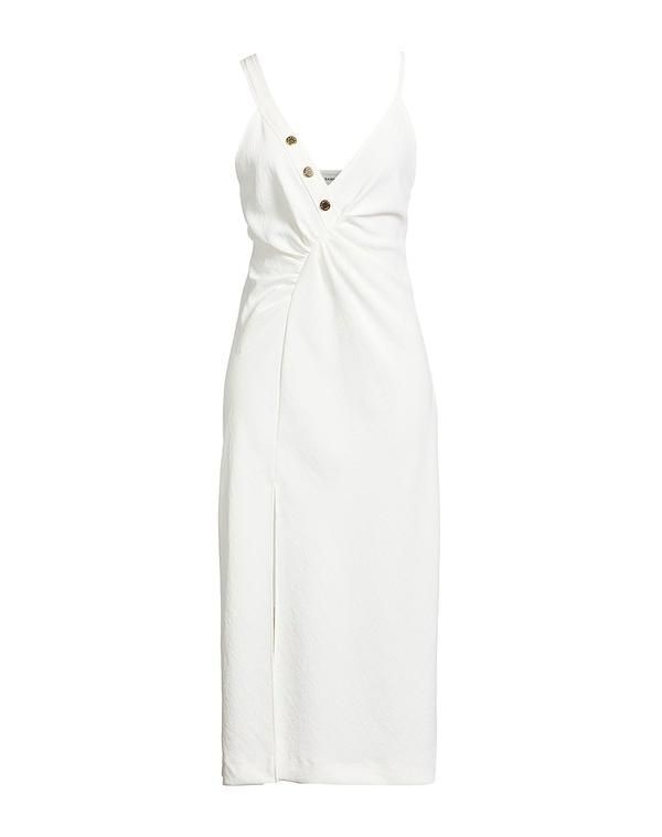 Sandro Ladies Kasa Midi-length dress SANDRO Summer Kasa White