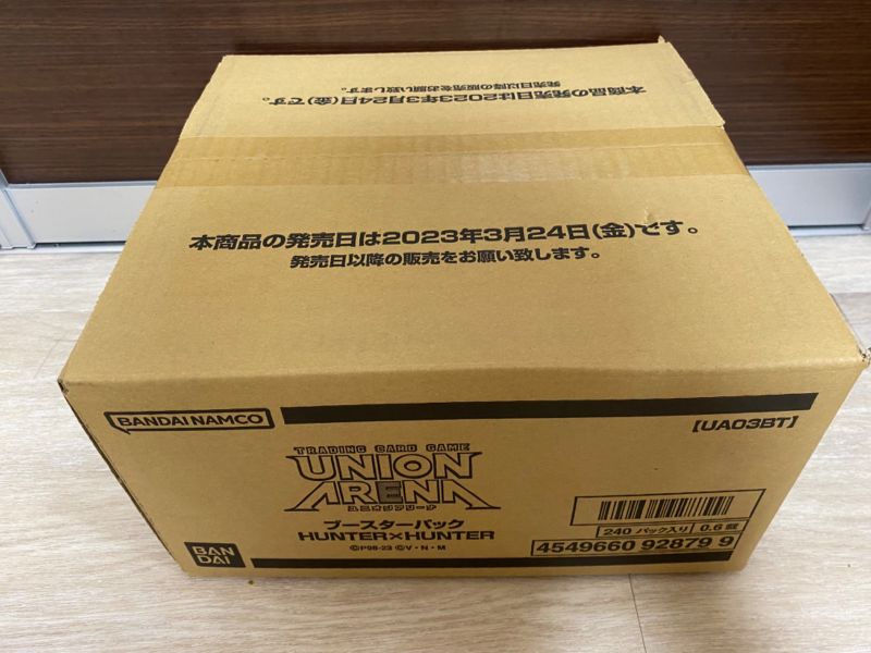 カートン】UNION ARENA HUNTER×HUNTER 12BOX - メルカリShops