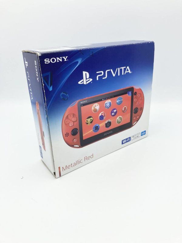 PlayStation Vita Wi-Fiモデル 中古 メタリック・レッド (PCH-2000ZA26) メルカリShops